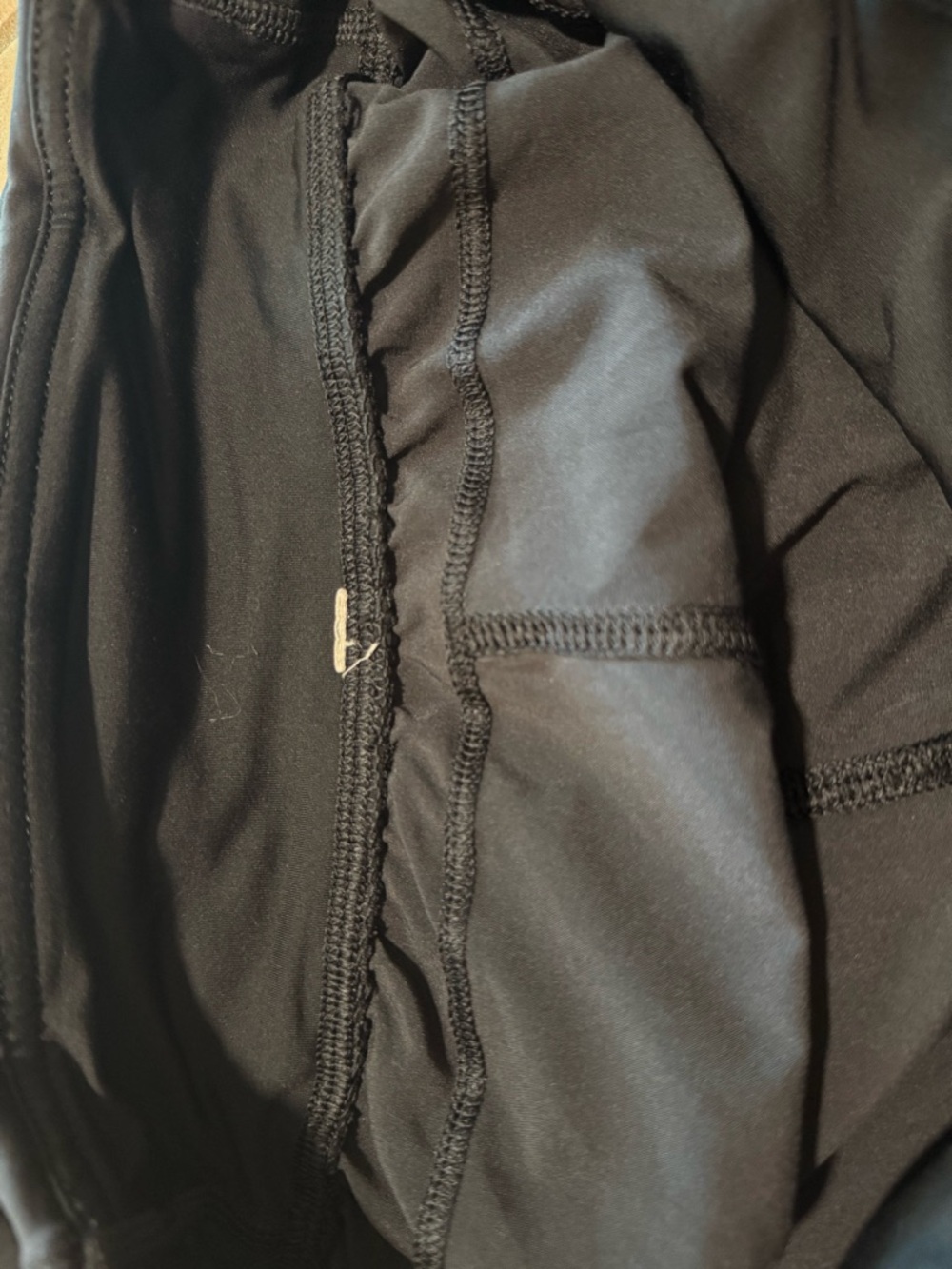 Lululemon Black 4" Shorts with front tie 8 - Picture 8 of 8
